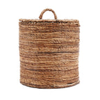 Paniers en feuilles de bananier naturel 50 cm – Lot de 2