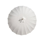 Parasol crème 250 cm avec pampilles