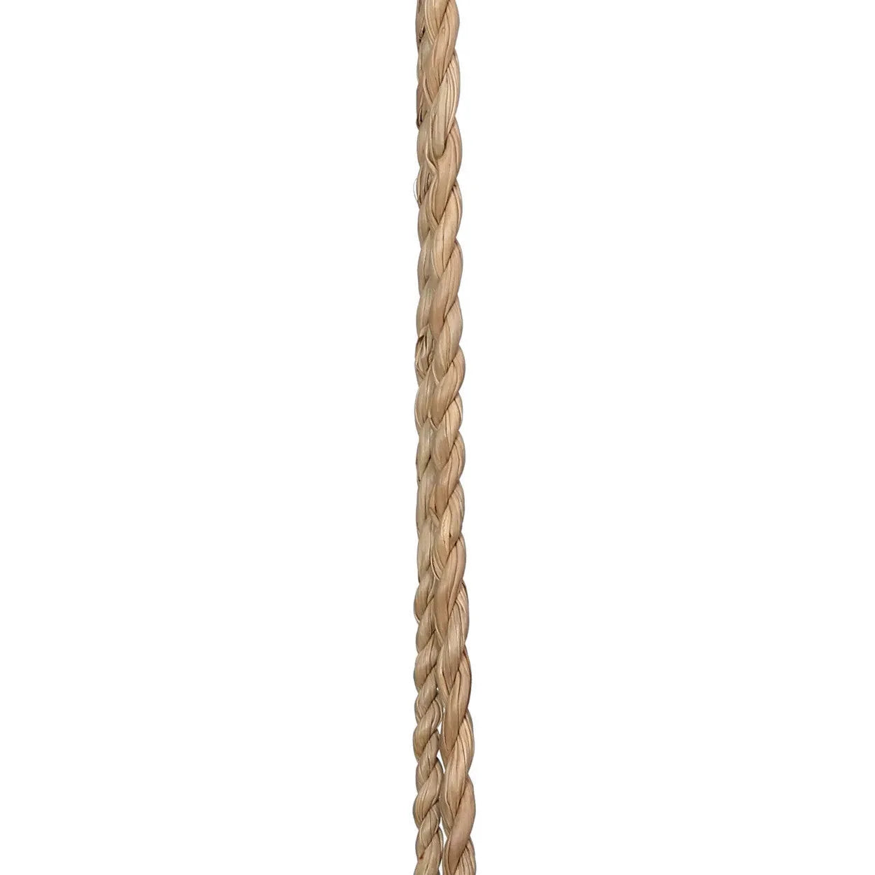 Cordon en fibre naturelle torsadée pour Pompon suspendu en perles de bois naturel fait main