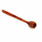 Cuillère à miel en teck naturel de 19 cm, accessoire de table élégante
