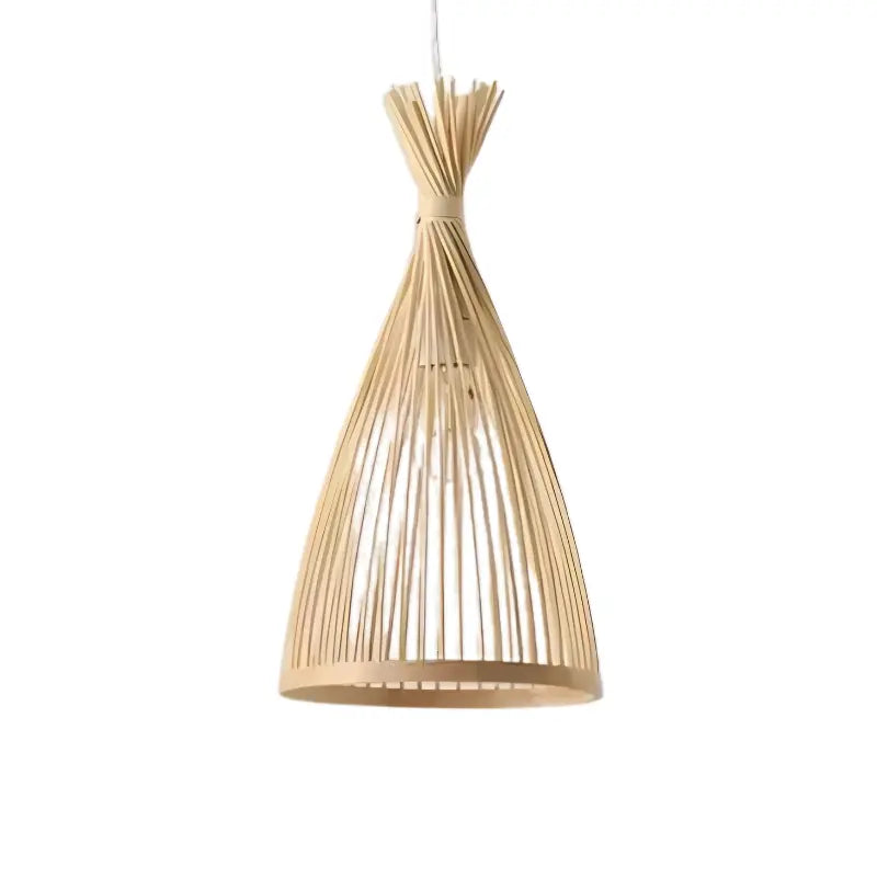Suspension lanterne bambou