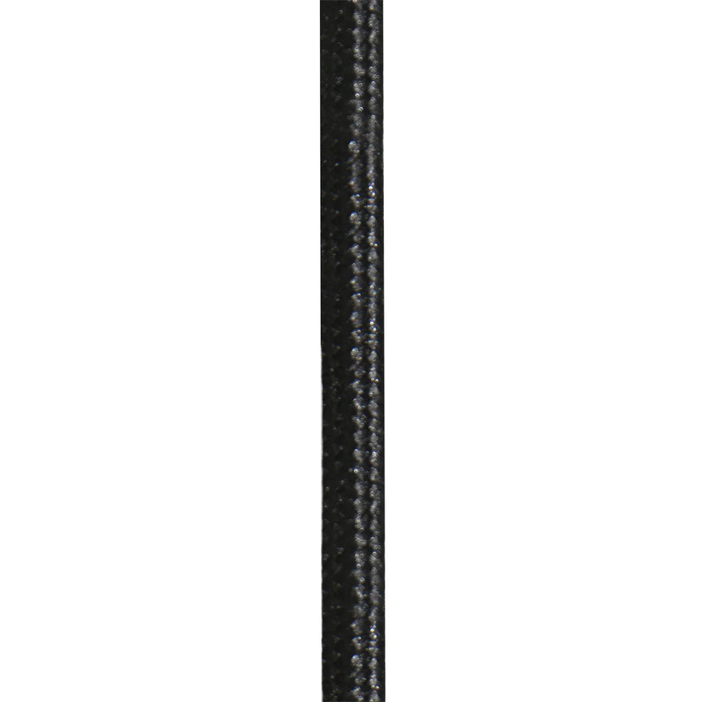Cordon noir tressé pour suspension en verre fumé noir boules dégradées Ø60 cm