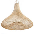 Suspension en rotin conique XL – Naturel – Ø120 cm
