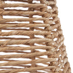 Suspension en rotin naturel 20 cm design minimaliste