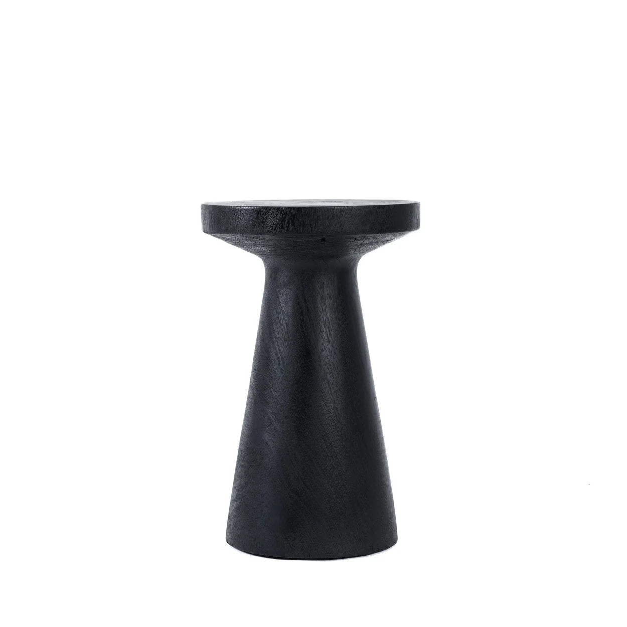 Table d’appoint en bois de suar noir 40x60 cm