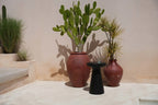 Table d’appoint en bois de suar noir 40x60 cm