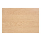 Table d’appoint en pin et MDF naturelle, bois chêne clair 45x50 cm