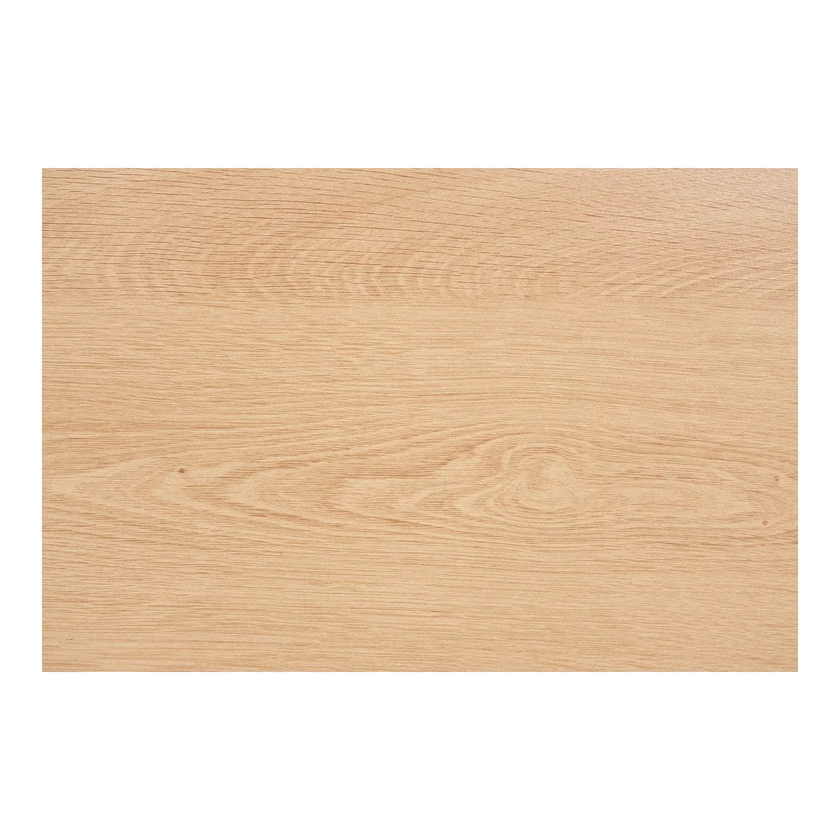 Table d’appoint en pin et MDF naturelle, bois chêne clair 45x50 cm