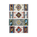 Tableau motifs ethniques colorés