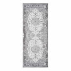 Tapis de couloir persan noir blanc 80x200 cm