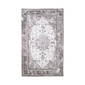 Tapis persan rectangulaire vintage blanc et gris 160x230 cm