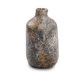 Vase en terre cuite gris antique finition vieillie – H24 cm
